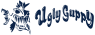 Ugly guppy logo navy