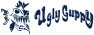 Ugly guppy logo navy